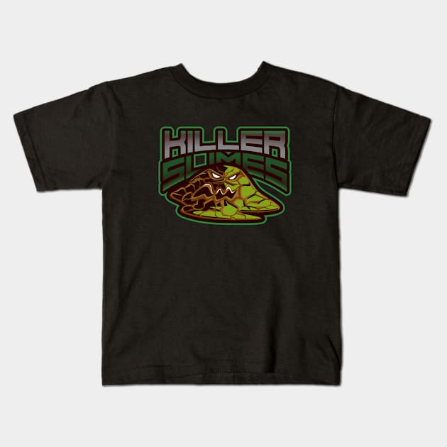 KILLER SLIMES Kids T-Shirt by VICTIMRED